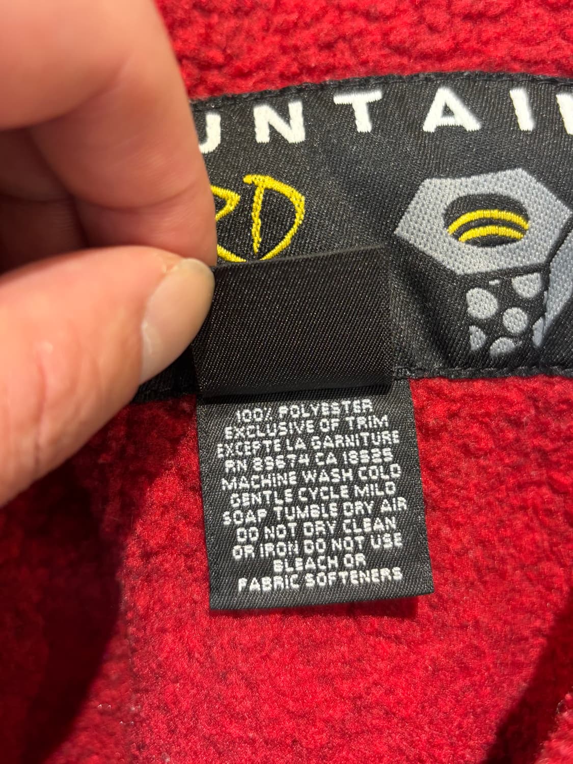 마운틴 하드웨어 테크 플리스 자켓 상품이미지10