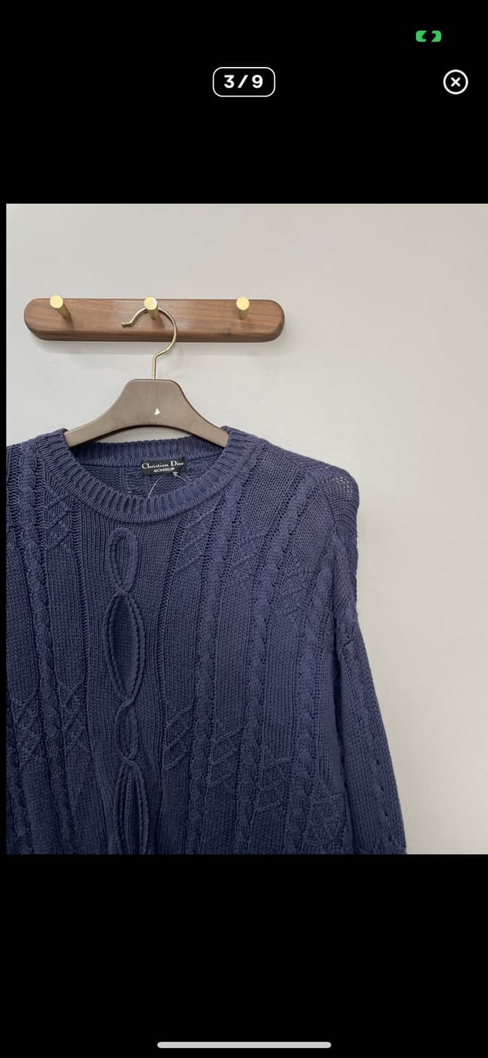 크리스찬 디올 케이블 니트 A2869 상품이미지3