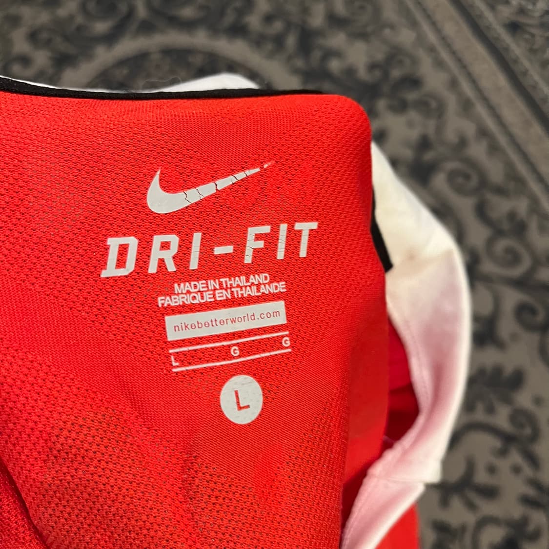 L 나이키 맨체스터유나이티드 박지성 유니폼/W2298 상품이미지4