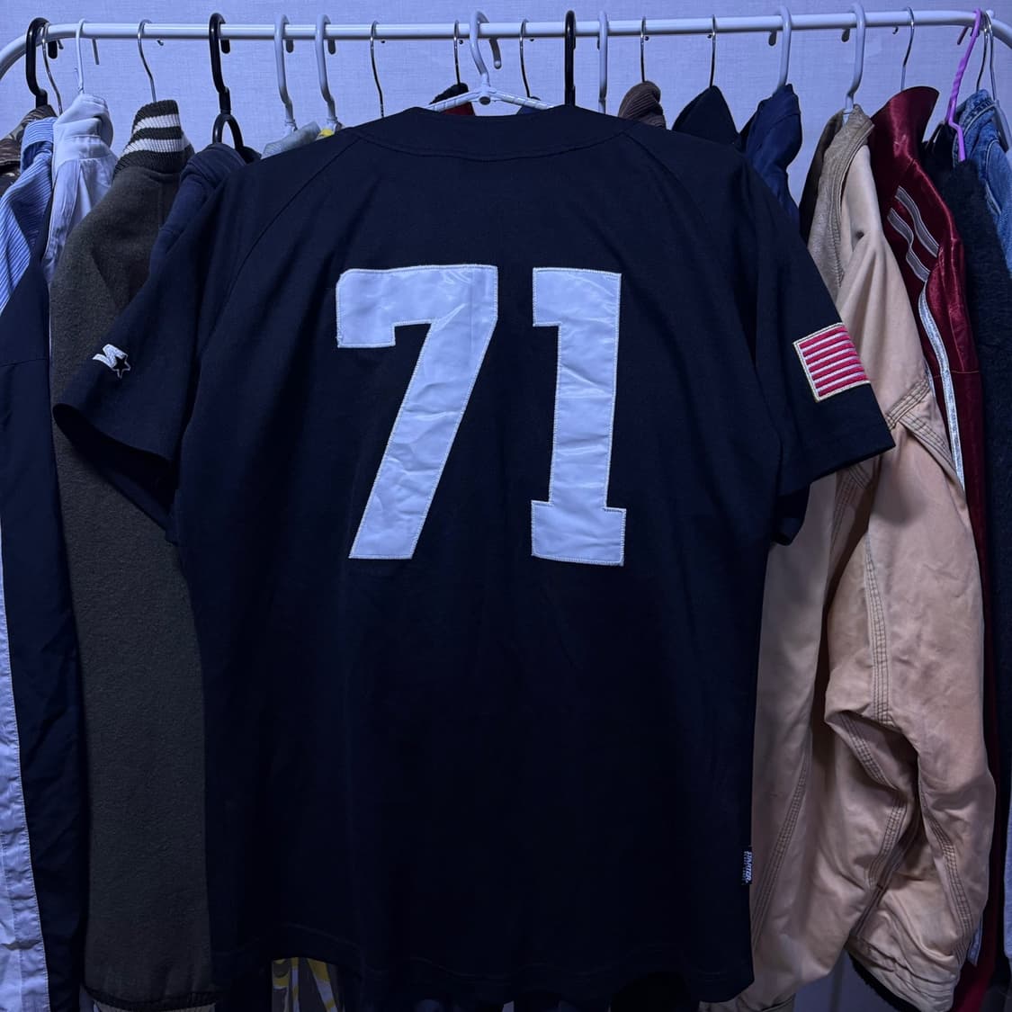 스타터 starter 성조기 야구셔츠 m 상품이미지2