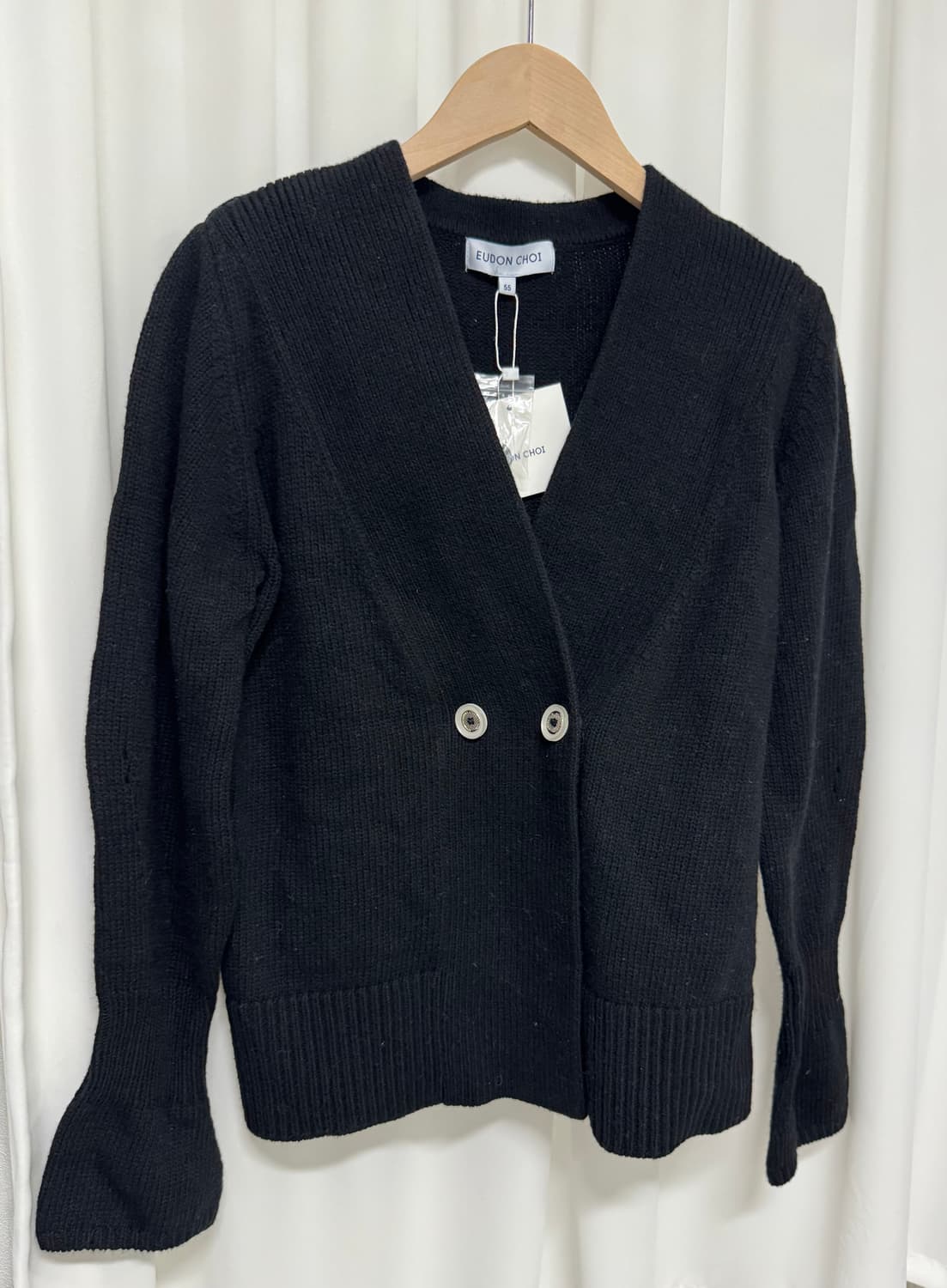 [새상품] 유돈초이 블랙 가디건 상품이미지6