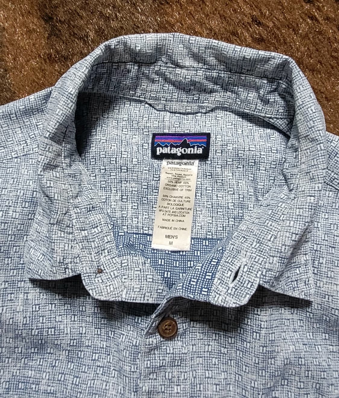 파타고니아 남성 반팔 남방(M) 상품이미지4