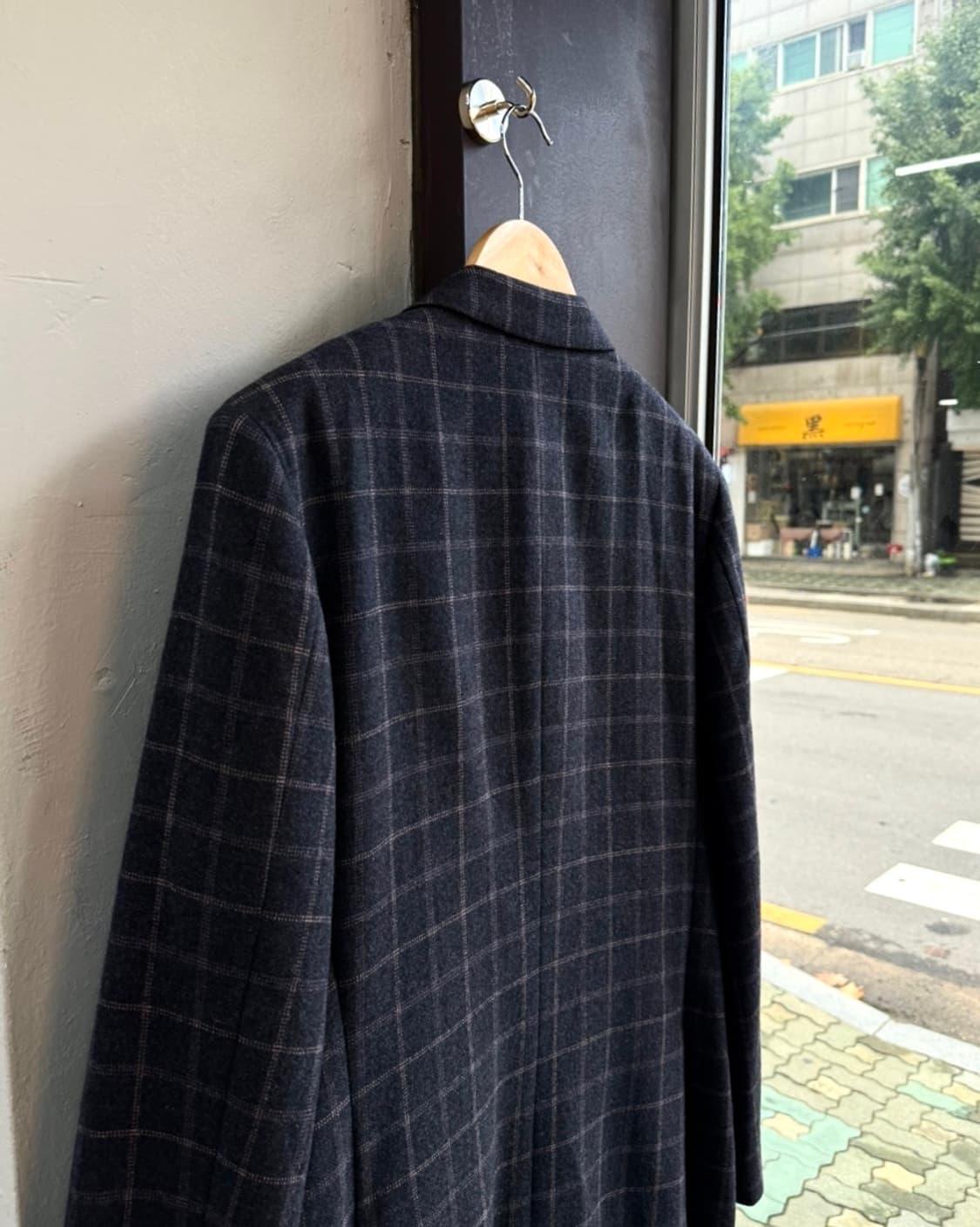 52/ 브리오니 체크 패턴 울 자켓 상품이미지8