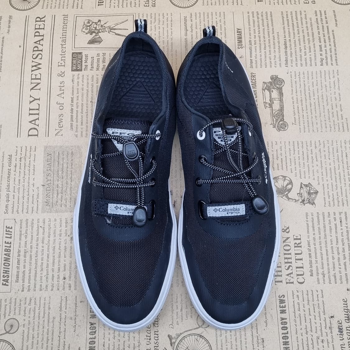 컬럼비아 도라도 블랙 남성스니커즈 275 상품이미지2