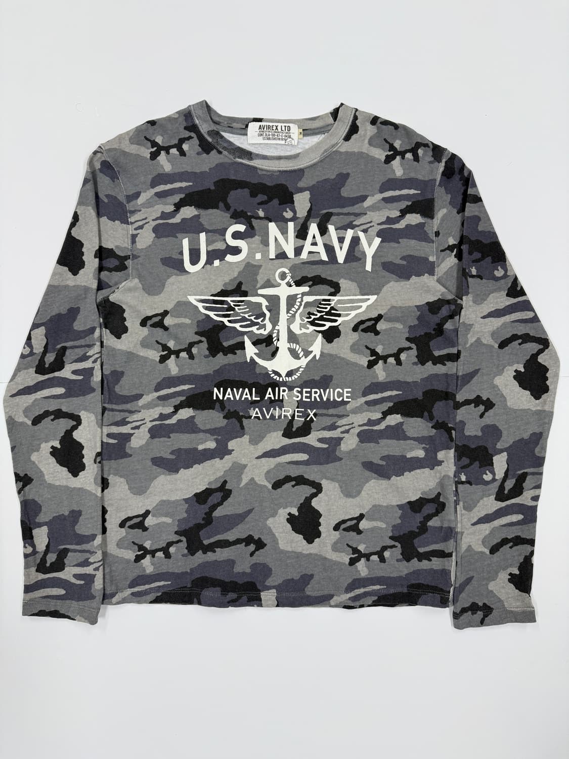 아비렉스 LTD U.S NAVY 티셔츠 상품이미지1