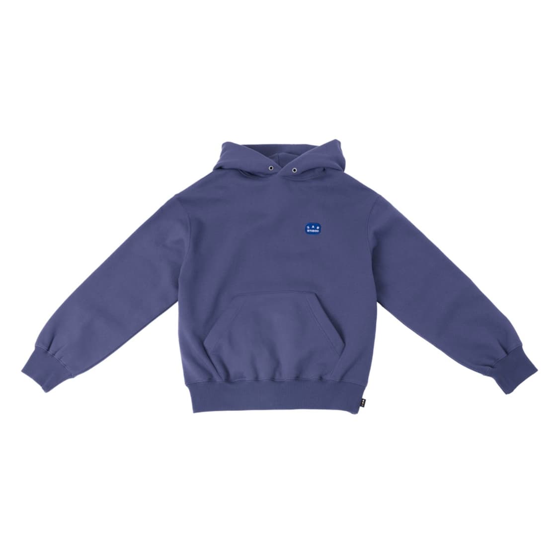 [S,M,L,XL] 아이앱 스튜디오 아이앱 패치 후디 블루 상품이미지1