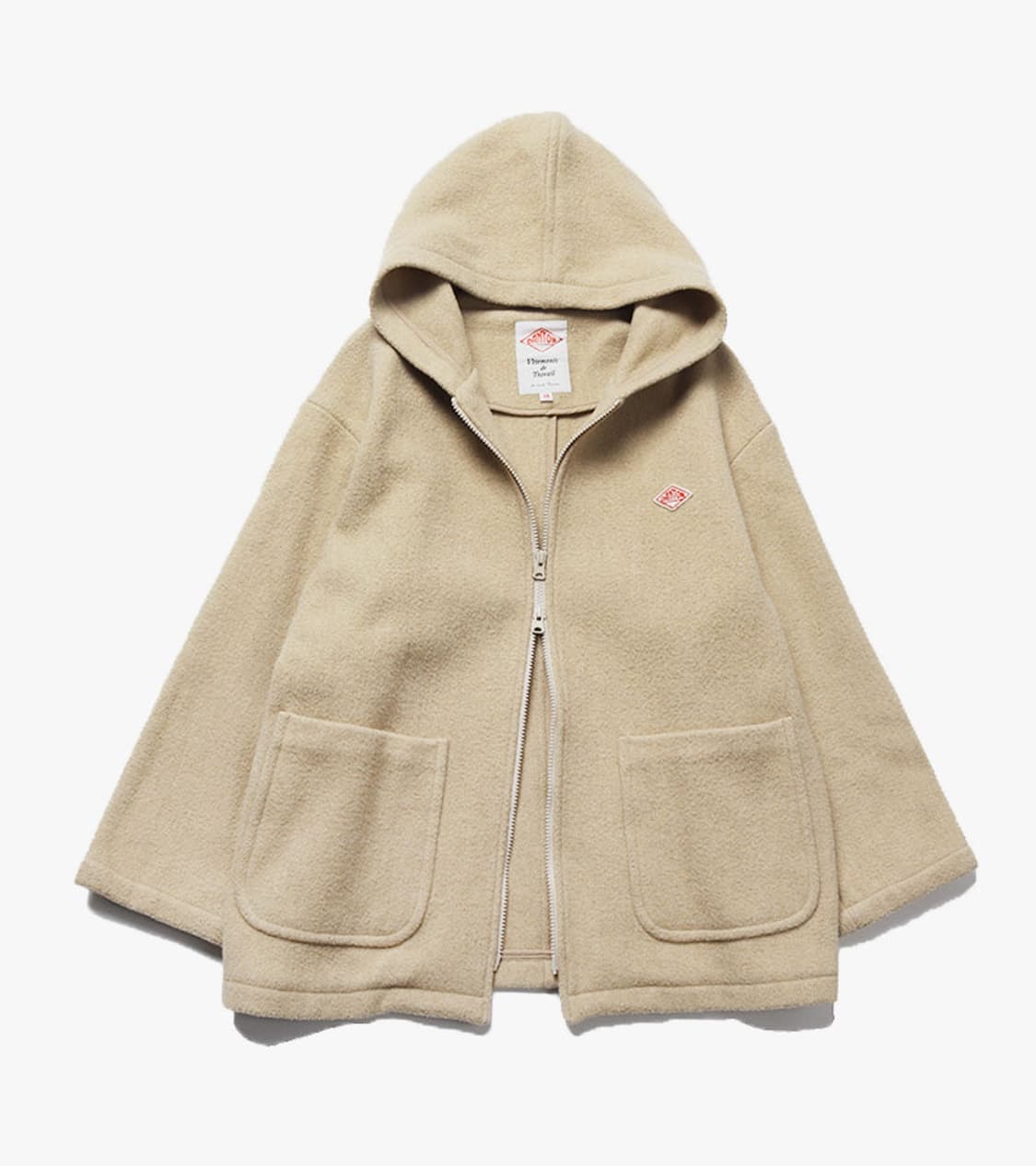 DANTON - WOOL PILE HOOD ZIP 상품이미지1