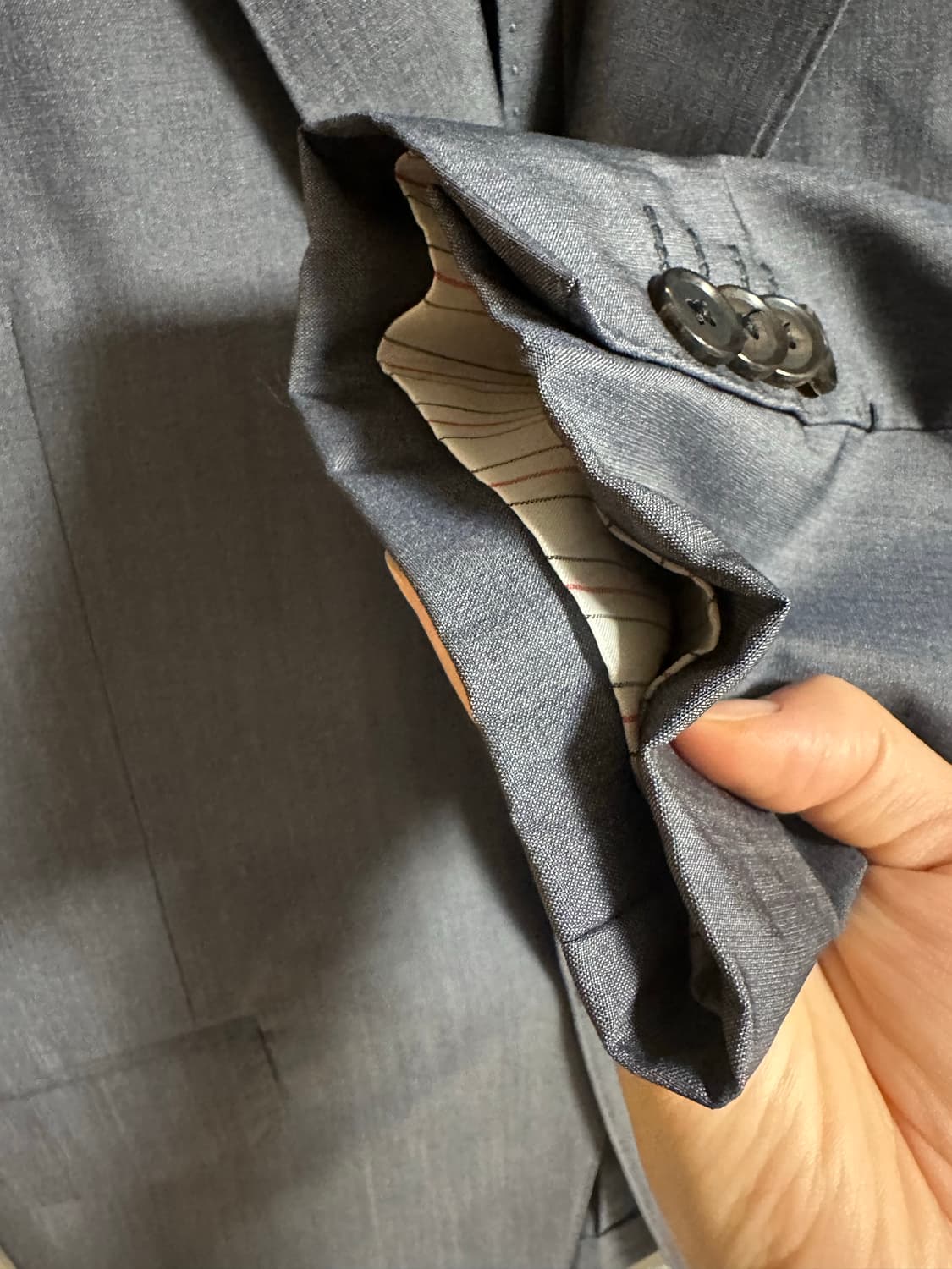 타임 남자 자켓 거의새것 슈트자켓 여름 세미정장 상품이미지3