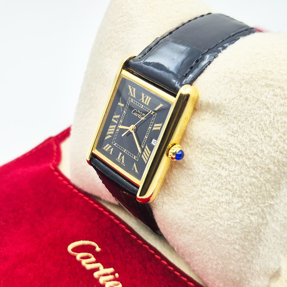 까르띠에 머스트 탱크 XL 블랙판 상품이미지2