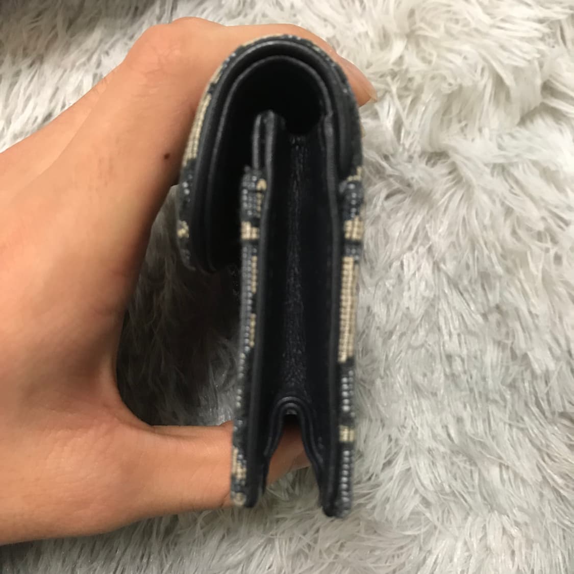 [정품] 디올 오블리크 새들 카드지갑 상품이미지4