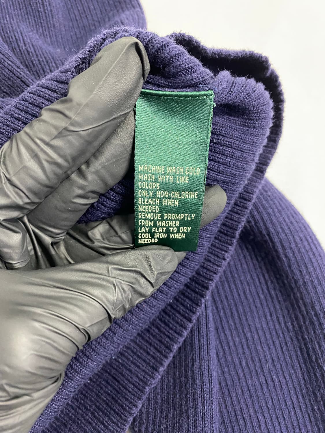 로렌 랄프로렌 하프집업 버튼 니트 XL <647> 상품이미지6