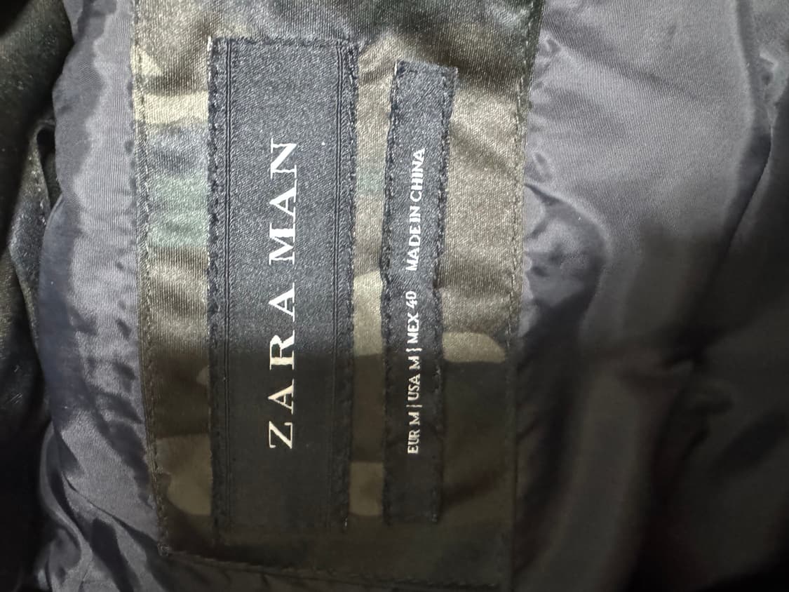 자라 밀리터리 롱패딩 상품이미지3