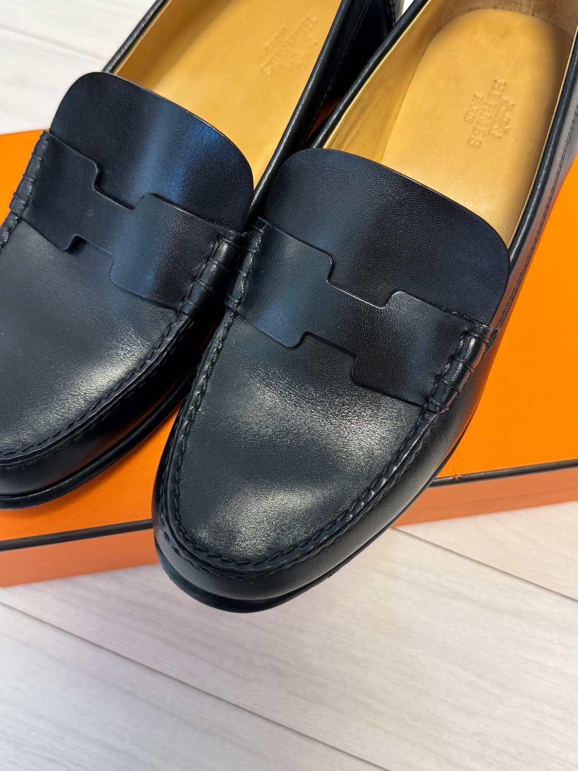 에르메스 케네디 로퍼(차정원 로퍼) - 블랙 36사이즈 상품이미지2