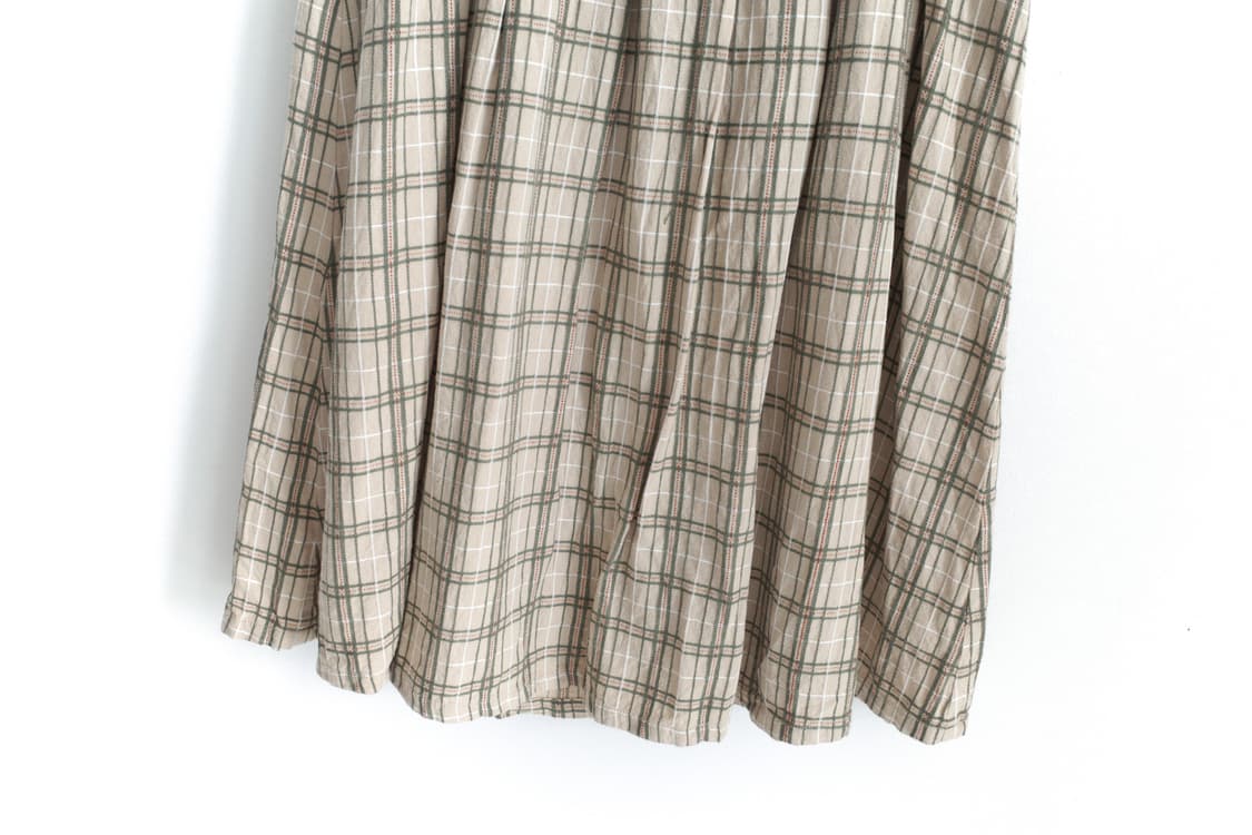 check pleats skirt 상품이미지4