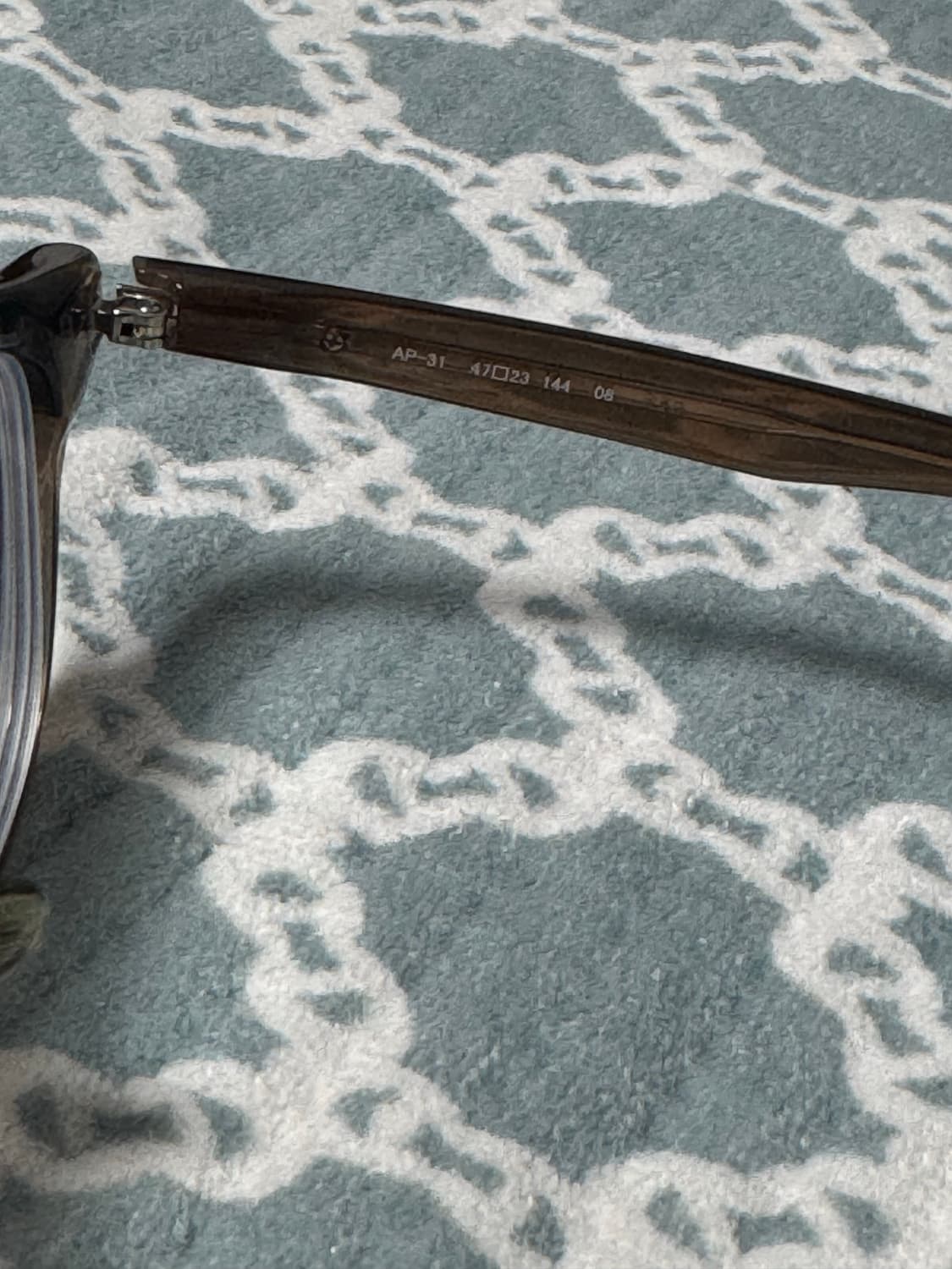 [3회미만] 포나인즈 AP31 브라운 클리어태(08) 팝니다. 상품이미지4