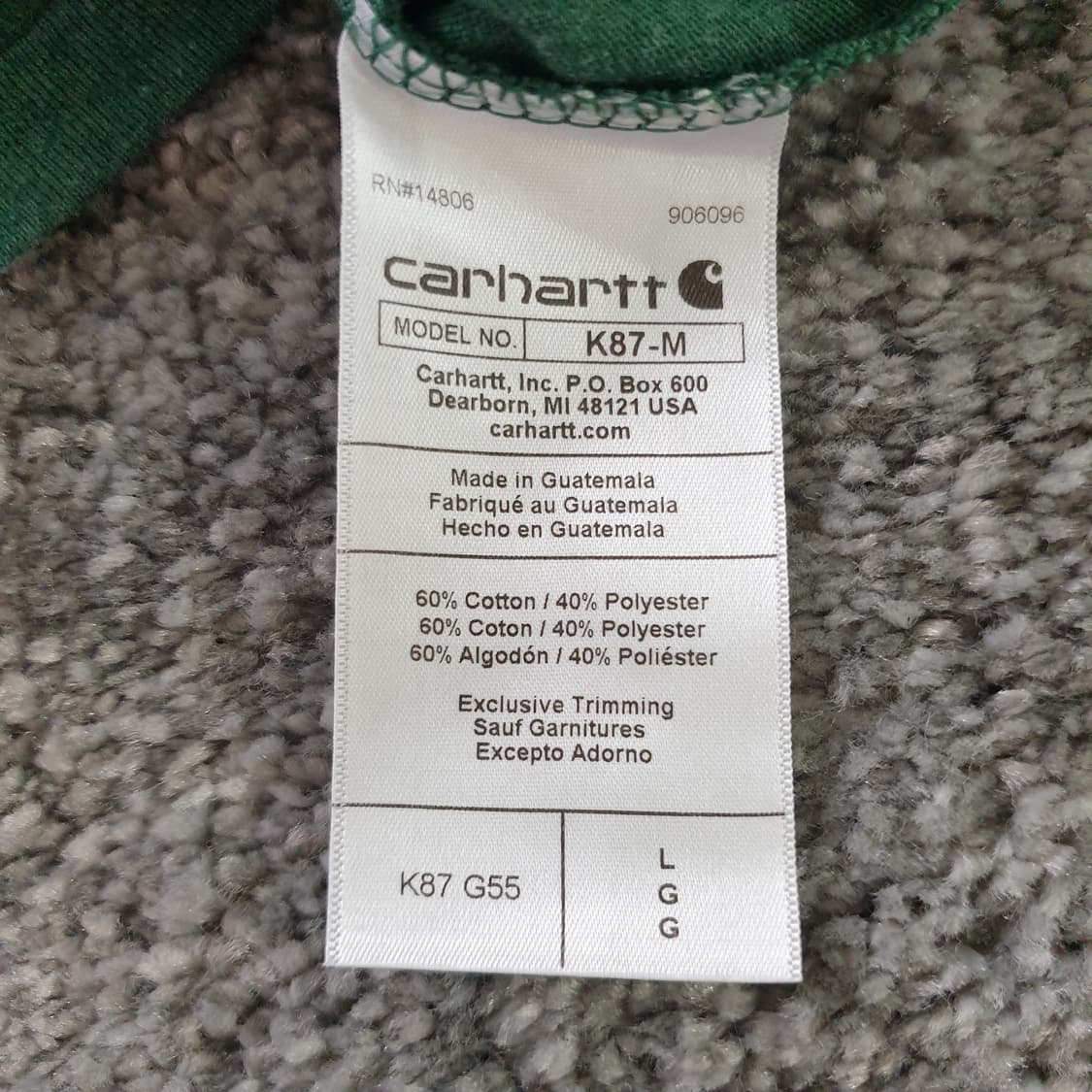 [무료배송] Carhartt 반팔 티셔츠 상품이미지3