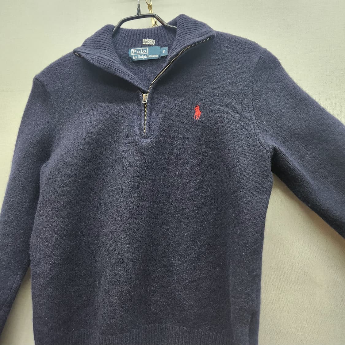 폴로랄프로렌 레드포니 램스울 반집업 니트S(S~M) 상품이미지3