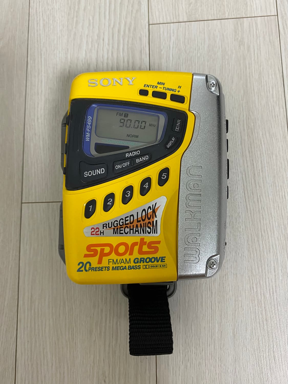 1996년 SONY SPORTS WALKMAN OG 상품이미지2
