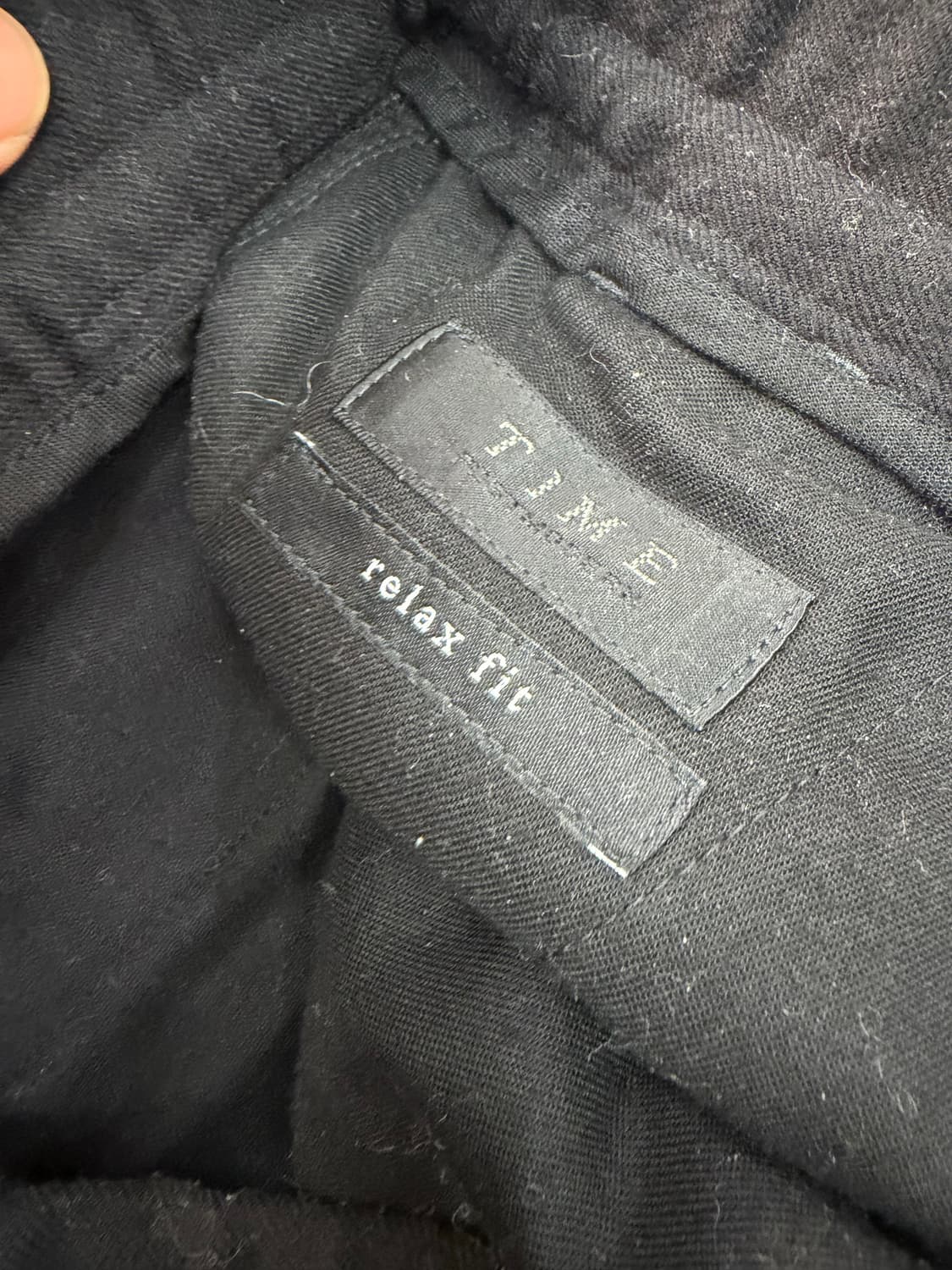 정품) 타임옴므 한섬 20ss 릴렉스핏 팬츠 82(32-34) 상품이미지5