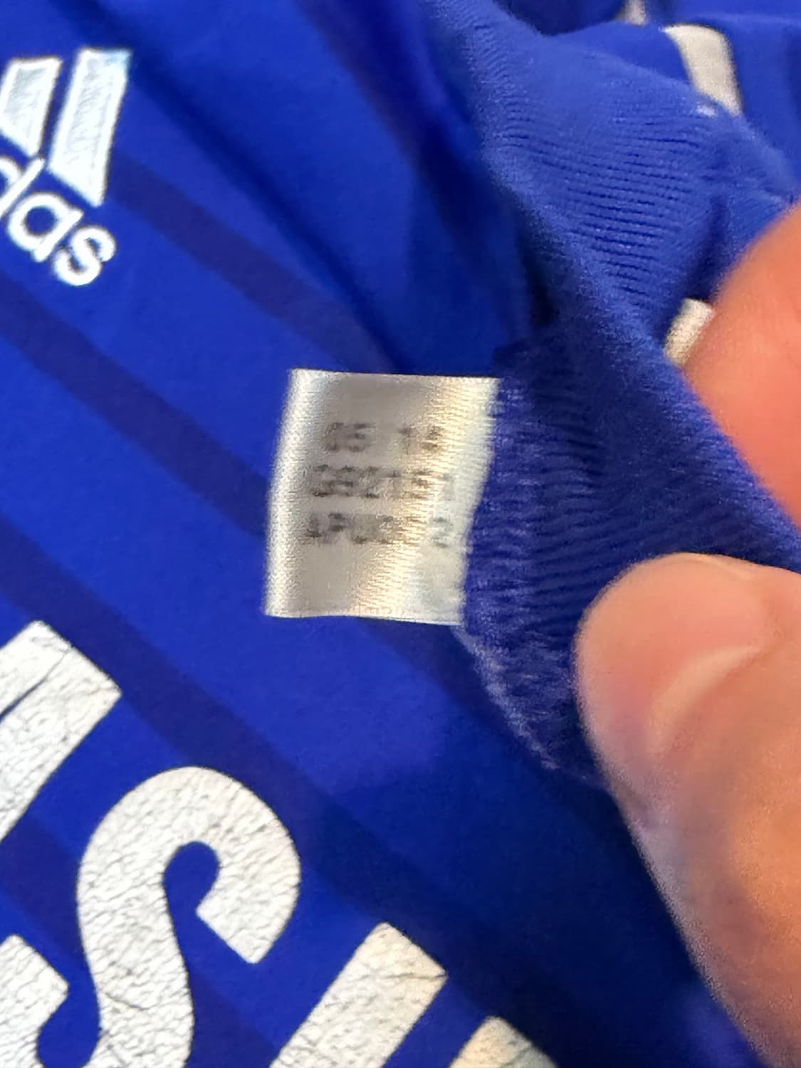 아디다스 14-15 첼시 삼성 홈 유니폼 블루 상품이미지4