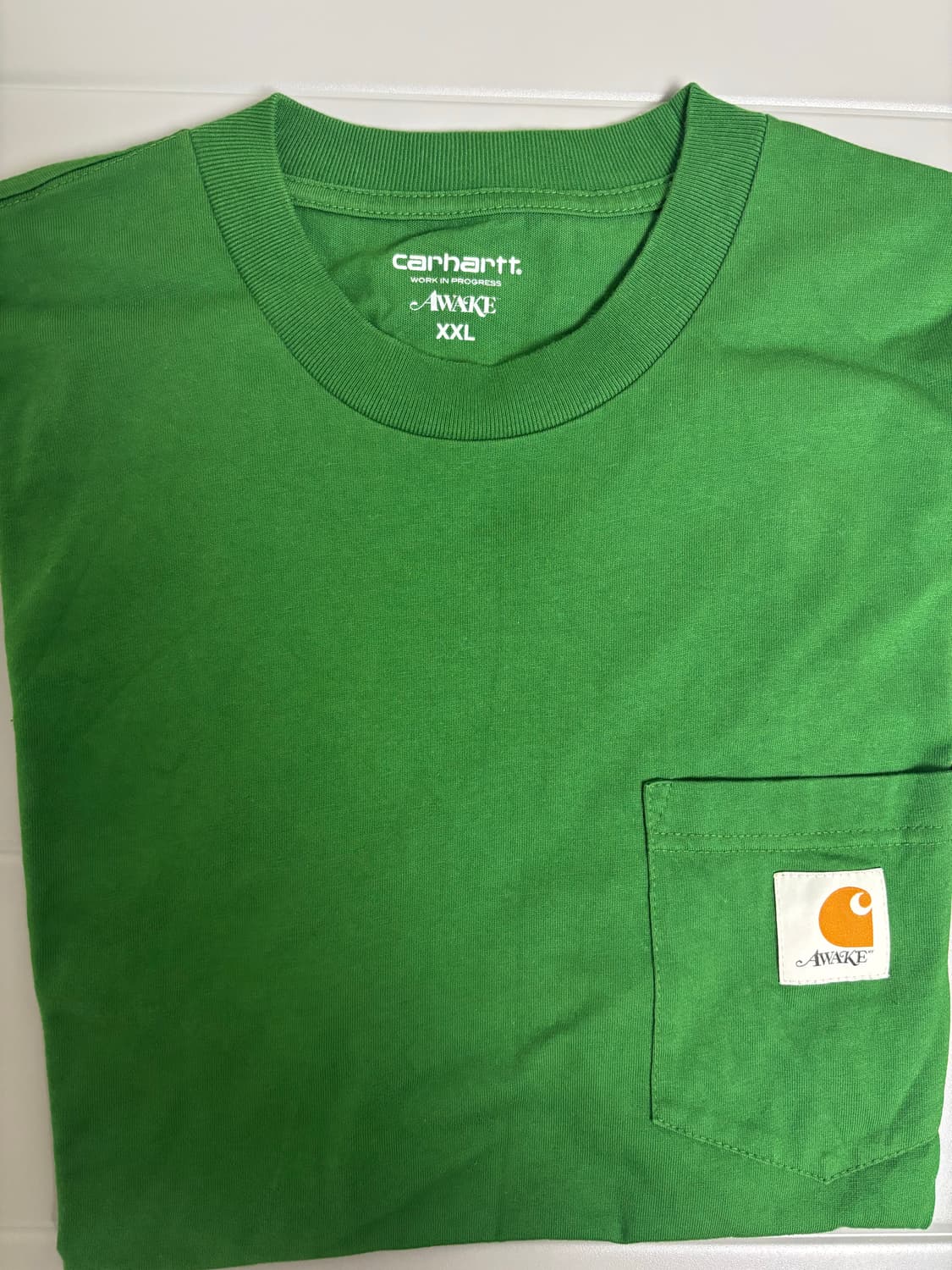 (2XL) 칼하트 wip awake ny 콜라보 반팔 포켓 티셔츠 상품이미지4