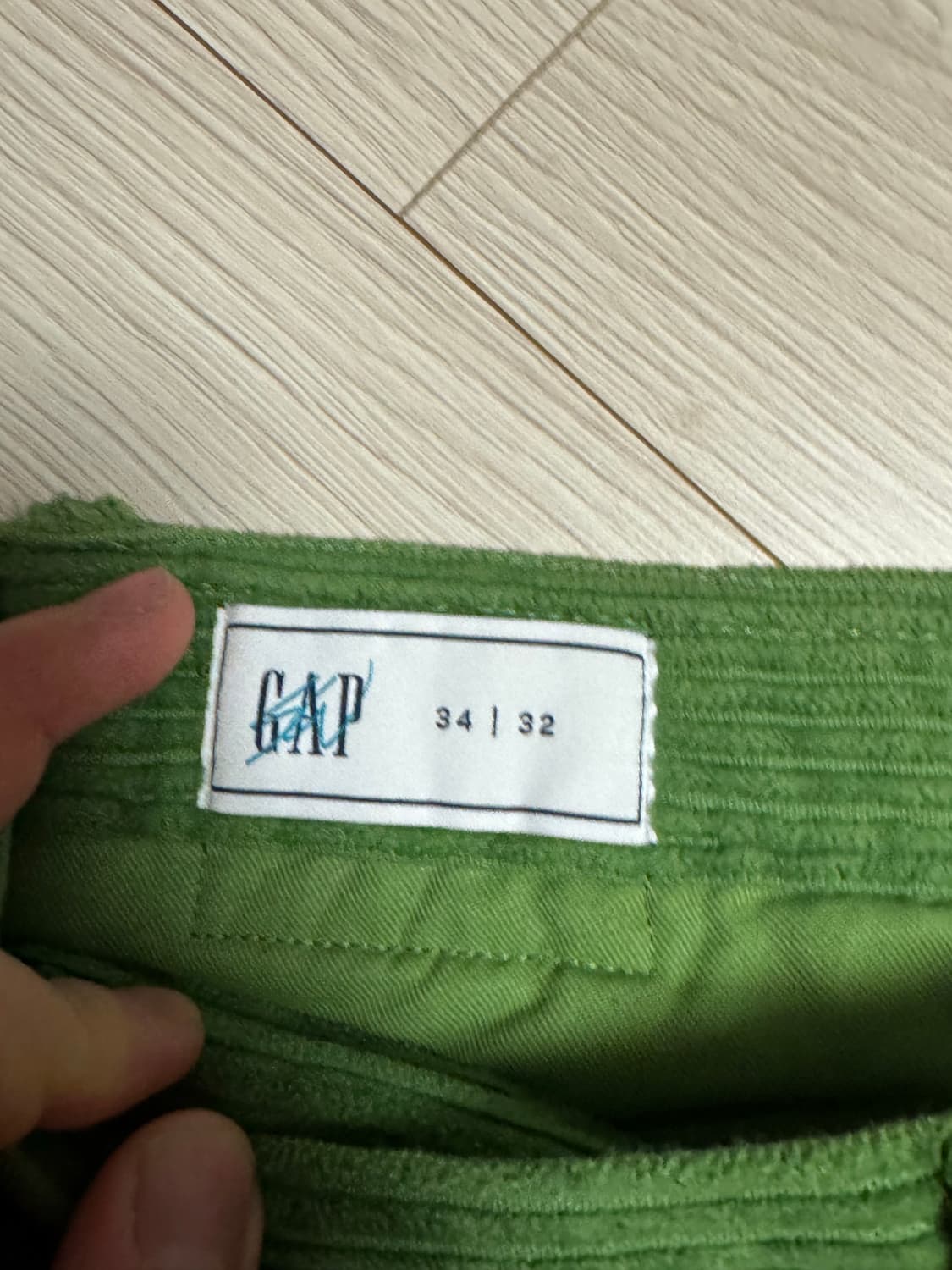 GAP 션우더스푼 콜라보 코듀로이 팬츠 34x32 상품이미지3