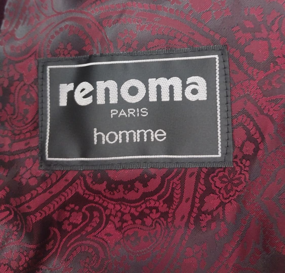 레노마 와인 벨벳 남성 자켓 105 상품이미지4