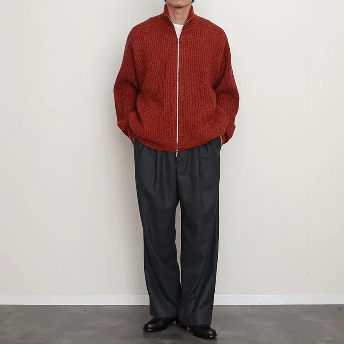 Yleve(일레브) Wool Cashemere Drivers Knit 상품이미지4