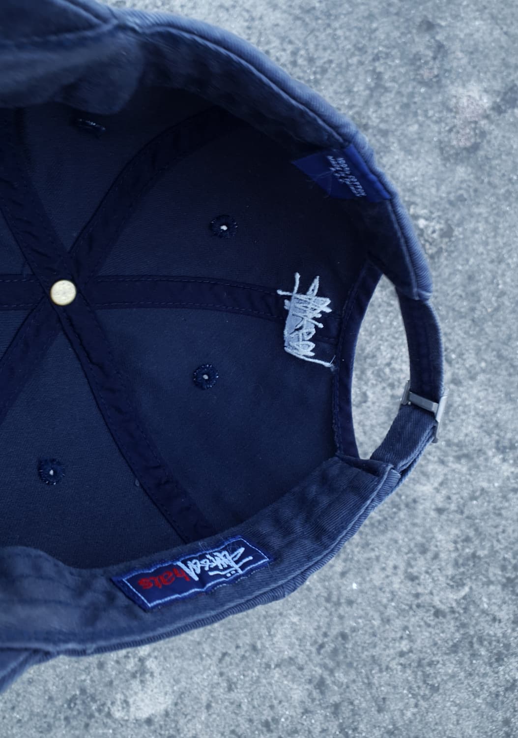 90s스투시 로고 볼캡 상품이미지7