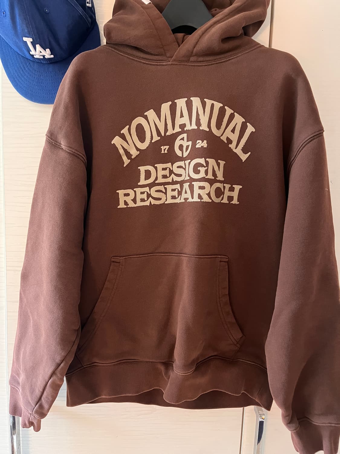 노매뉴얼 a.g hoodie brown 상품이미지1