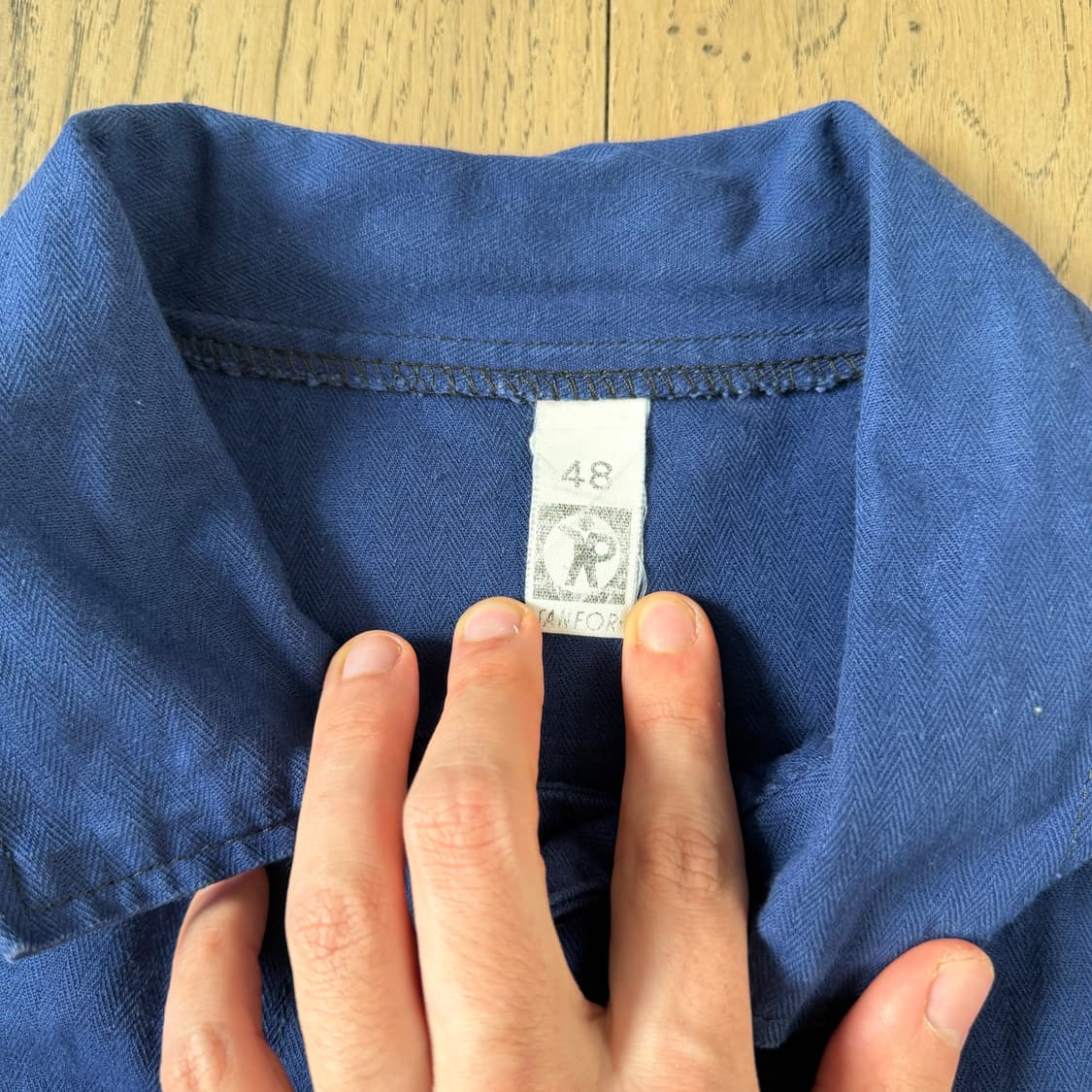 독일 80s HBT 워크 셔츠 상품이미지6