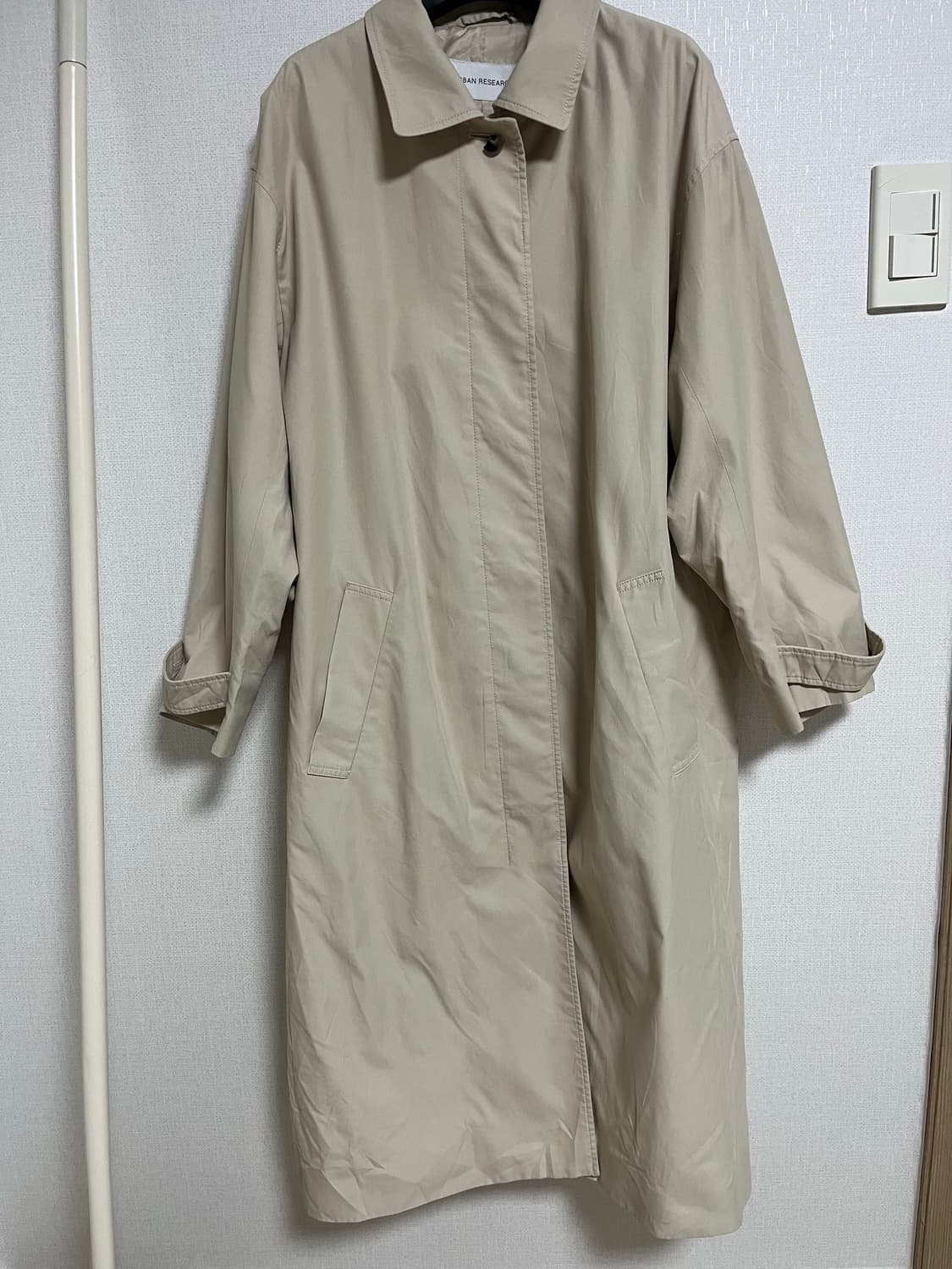 어반리서치 베이지 코트 Free 상품이미지1