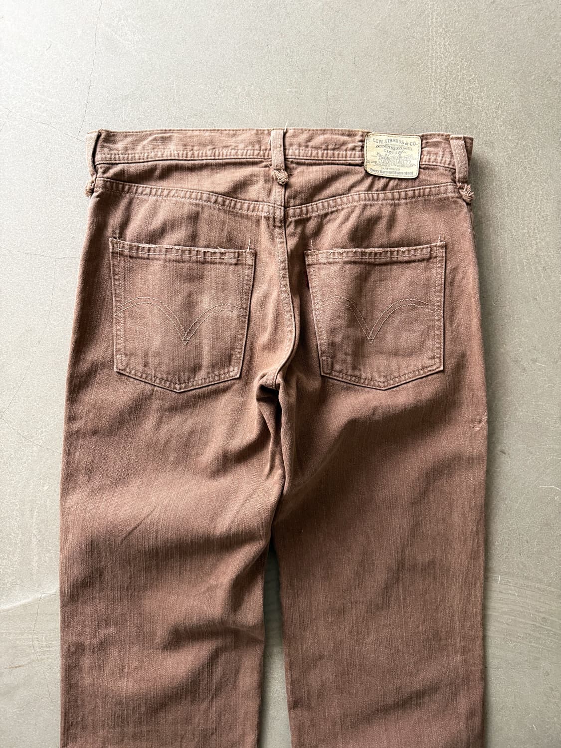 Vintage Levi's Washing Denim Pants 상품이미지6