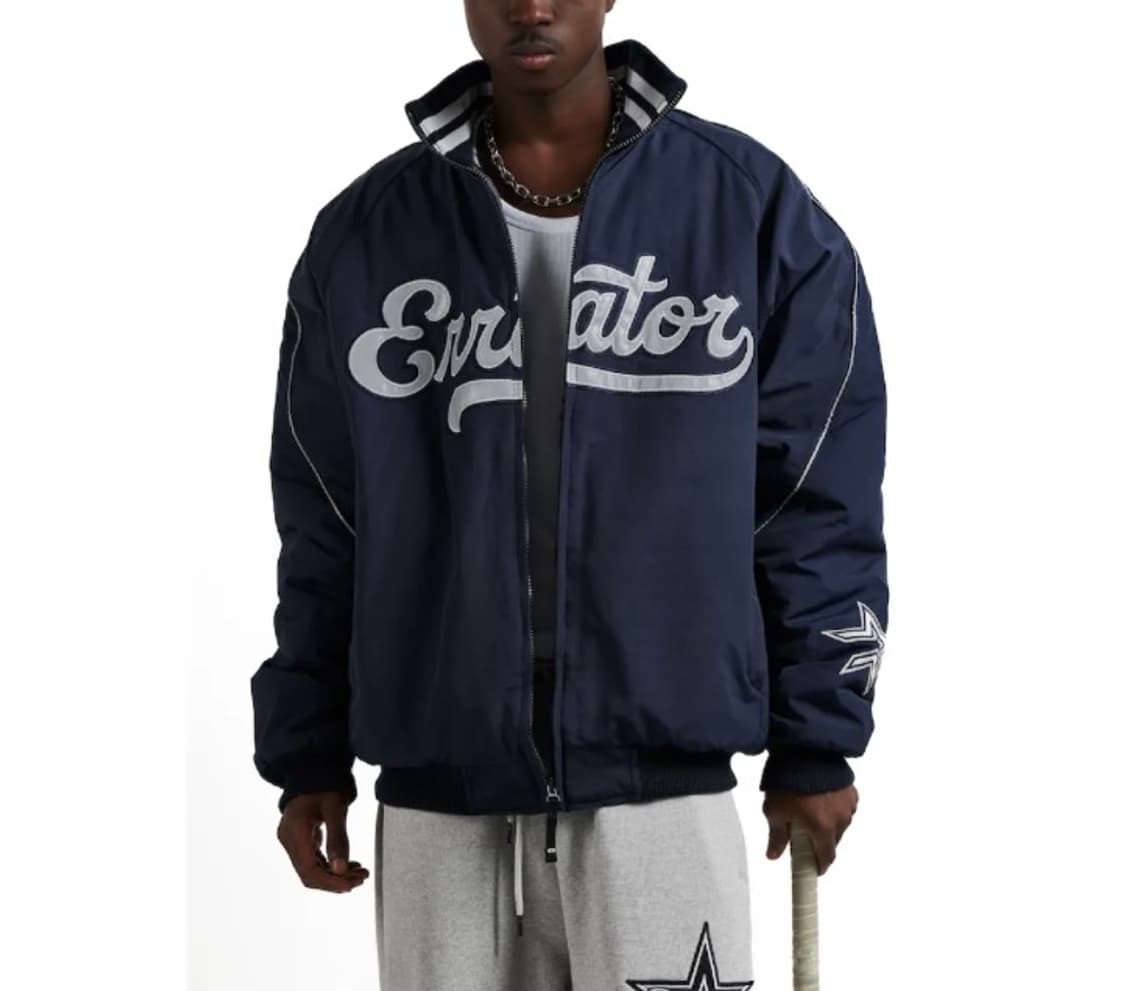 (L) ERTR 팀 윈터자켓 네이비 상품이미지1