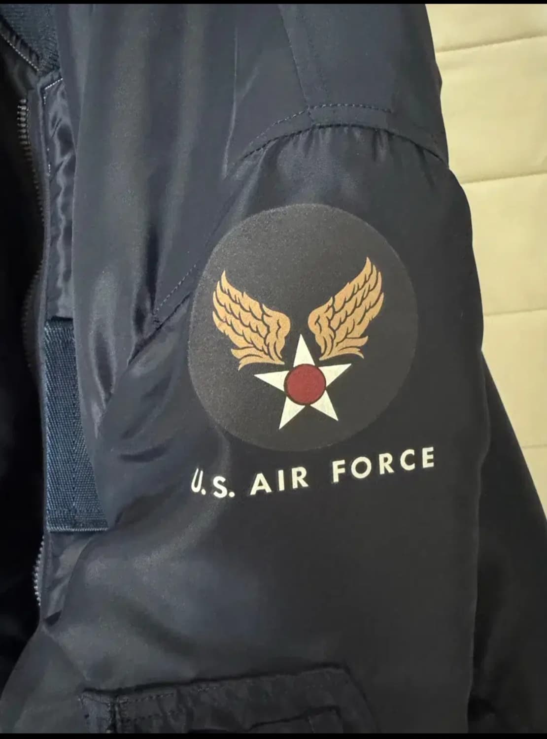 (42)버즈릭슨 Ma-1 B-15C 네이비 상품이미지6