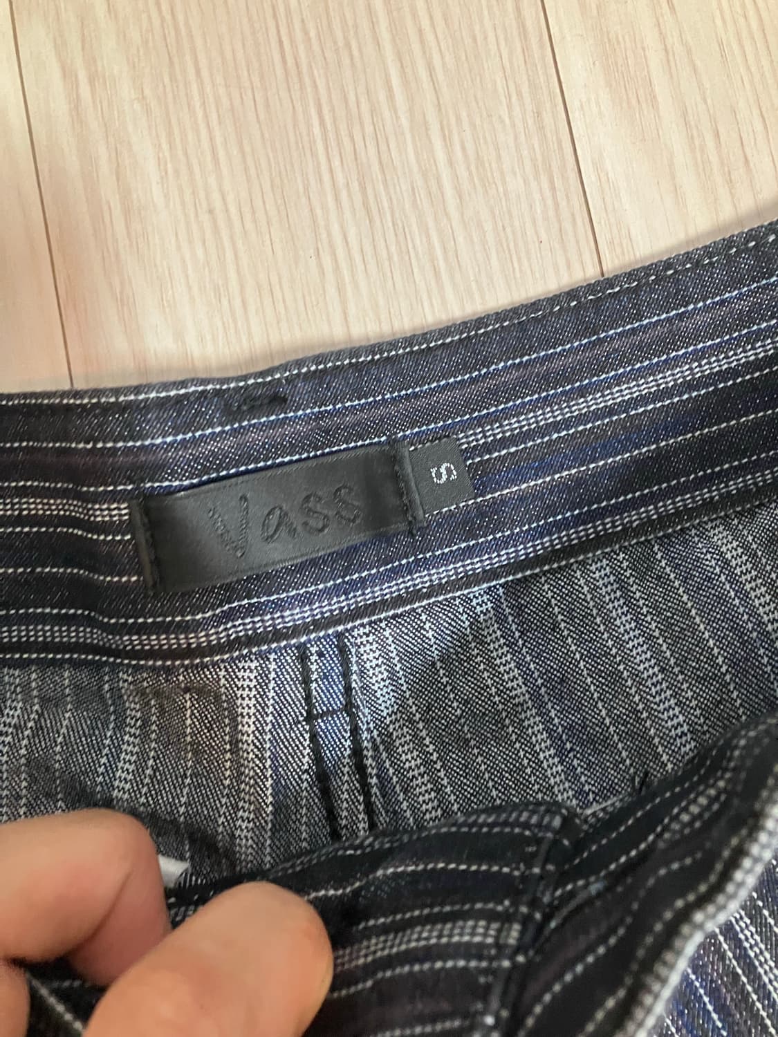 스트라이프 팬츠 상품이미지4