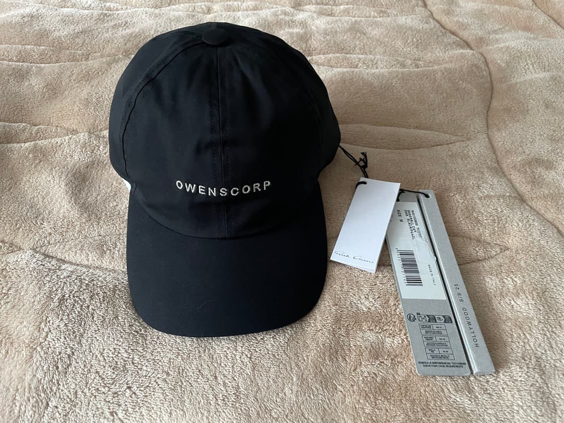 릭오웬스 / 25ss 볼캡 / M 상품이미지1