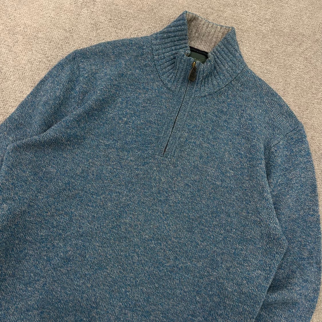 95 헨리코튼 반집업 니트 상품이미지2