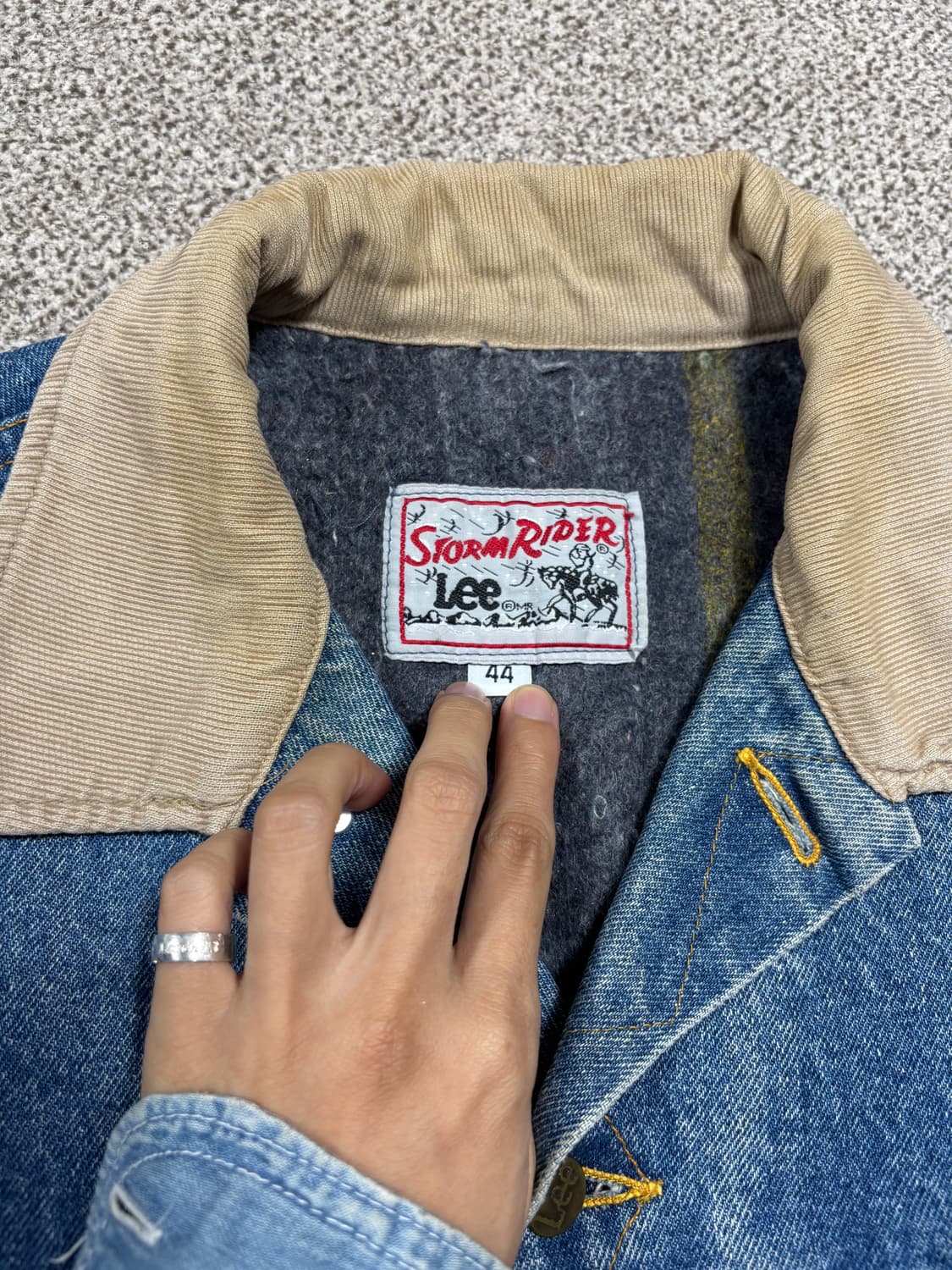 Lee 스톰라이더 데님자켓 상품이미지3