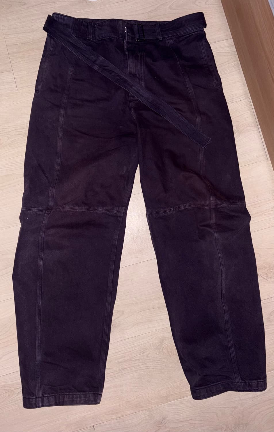 EE wine trousers sample 상품이미지2