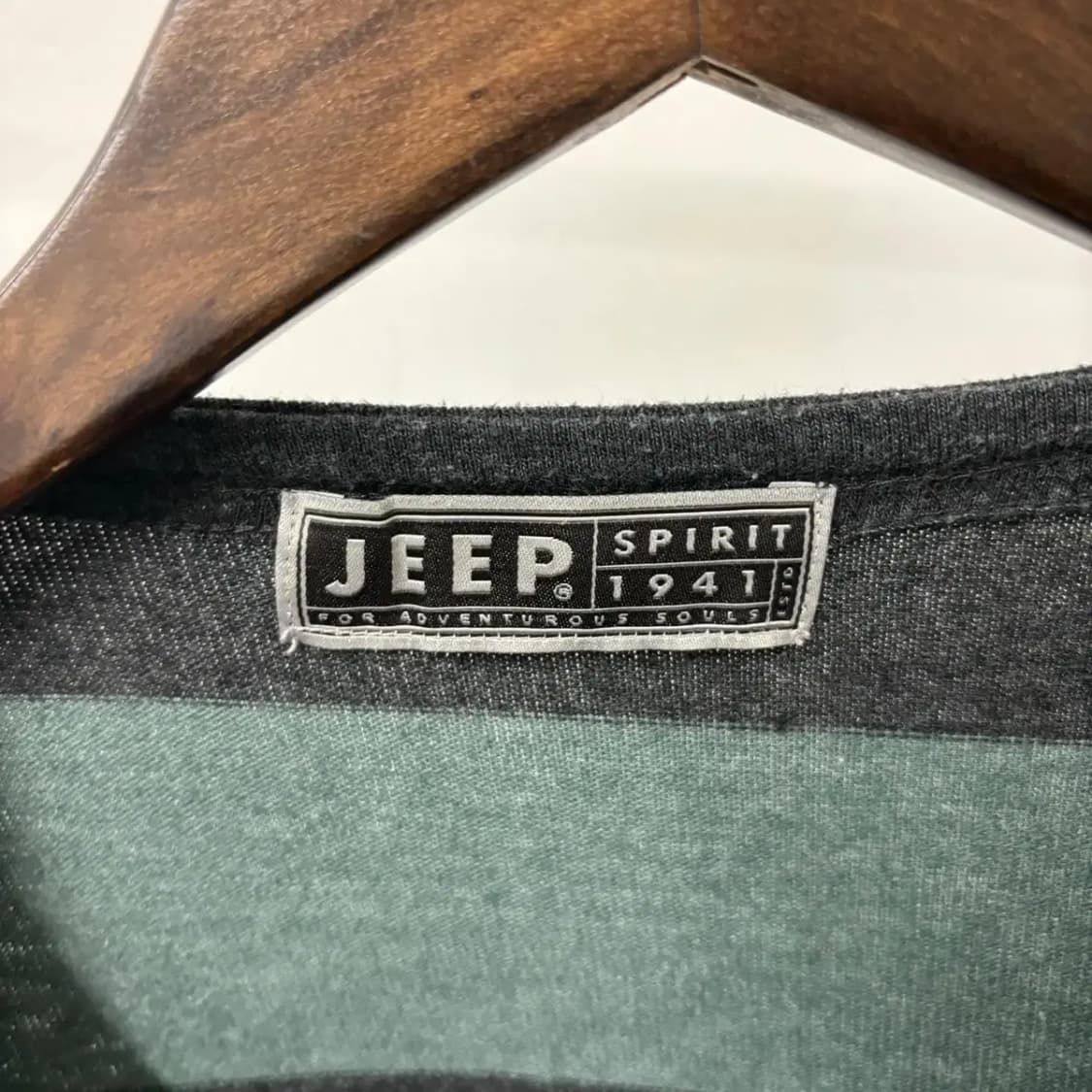 지프 JEEP 스트라이프 7부 긴팔티(100) 급처해요 상품이미지5