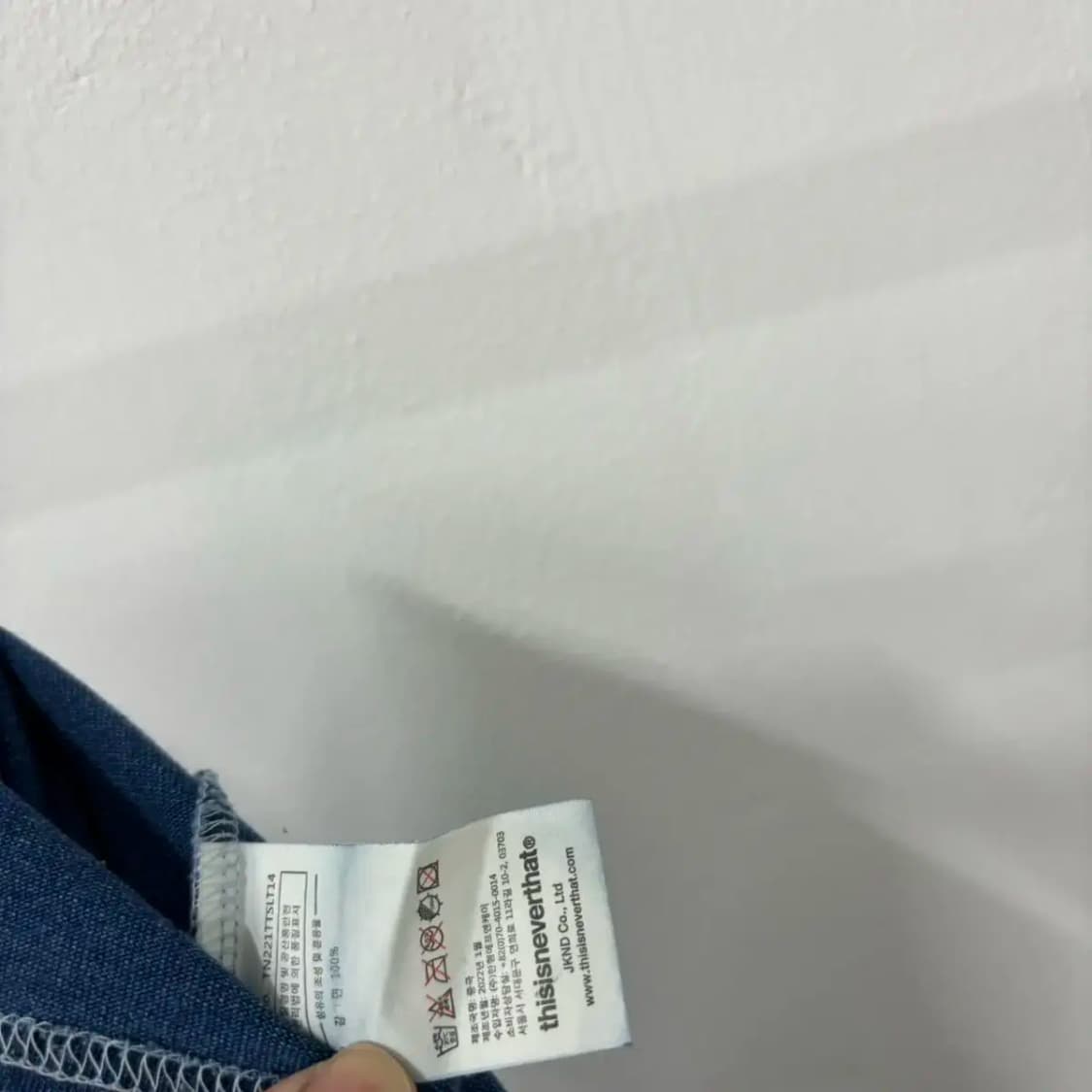 디스이즈네버댓 포켓 긴팔티(95) 급처해요 상품이미지5