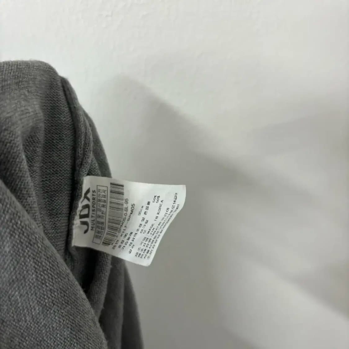 JDX 골프 반집업 울 니트(95) 급처해요 상품이미지6
