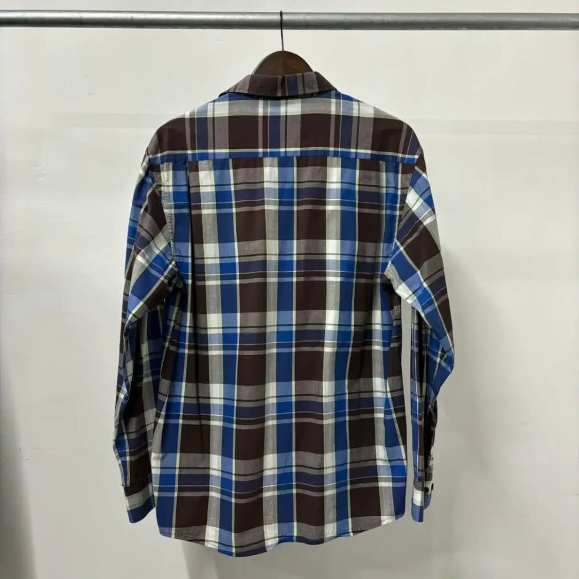 노티카 로고 체크셔츠 남방(95) 급처해요 상품이미지2