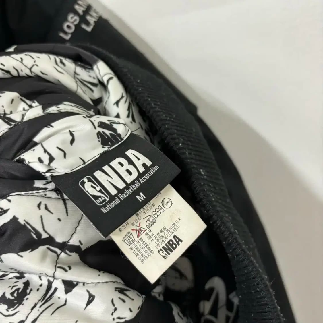 NBA LA레이커스 프린팅 MA-1 항공점퍼(95) 급처해요 상품이미지8