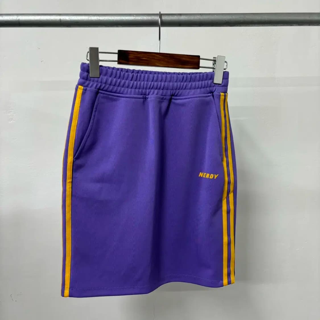 널디 여성 배색 미디 스커트 치마 급처해요 상품이미지1