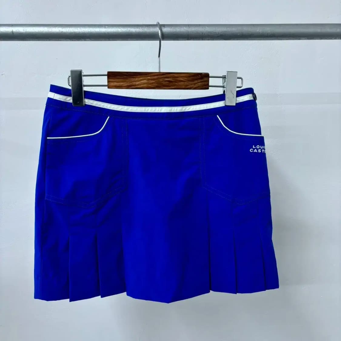 루이까스텔 골프 여성 블루 기능성 치마 스커트(27) 급처해요 상품이미지1