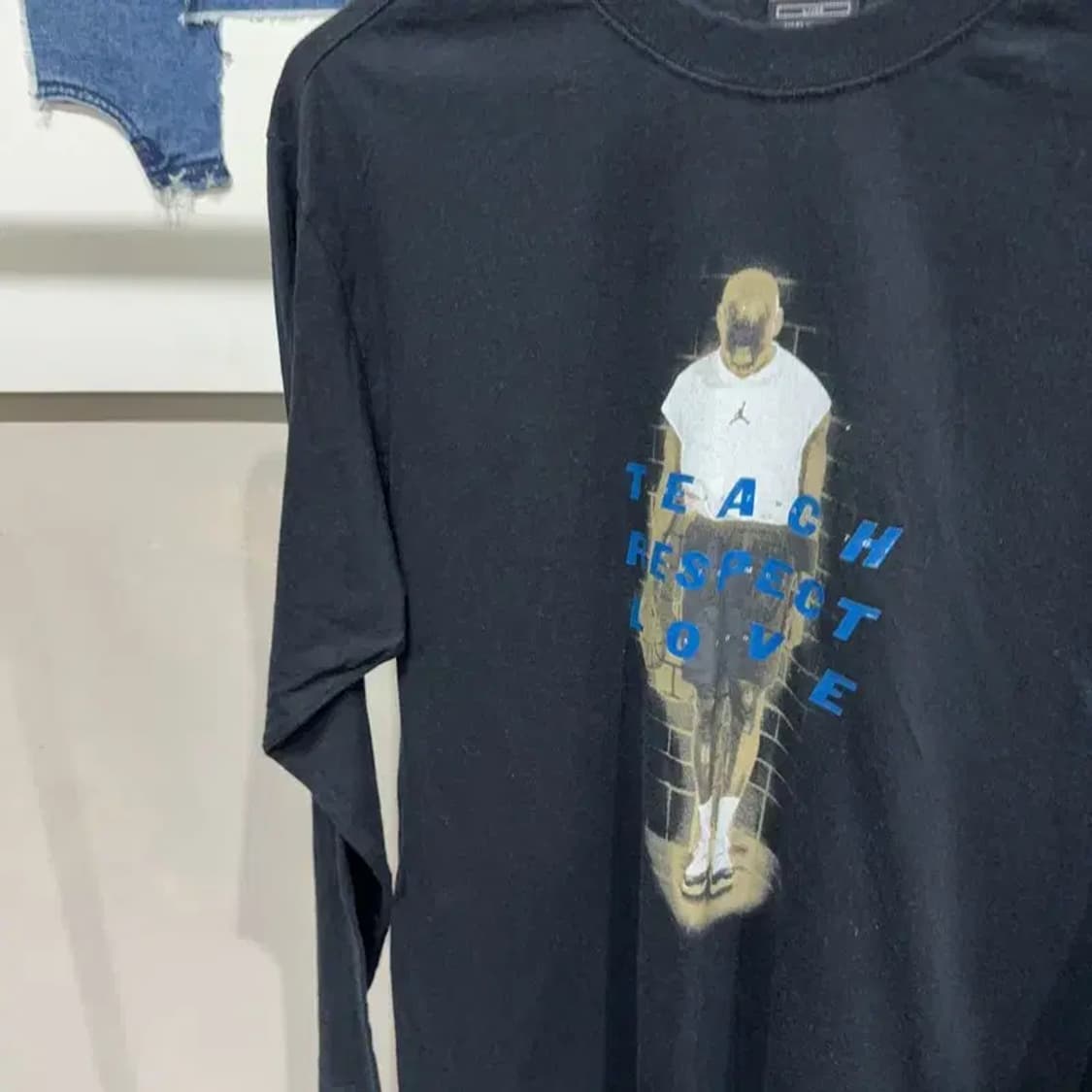 (100) 나이키 올드스쿨 빈티지 코비 브라이언트 긴팔티 상품이미지3