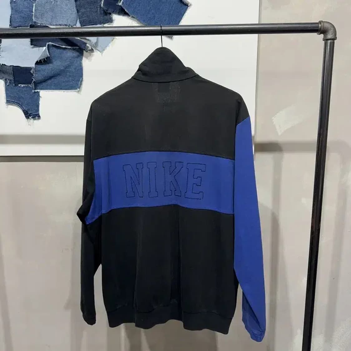 (105) 나이키 90s 빈티지 올드스쿨 저지 집업 트랙탑 자켓 상품이미지3