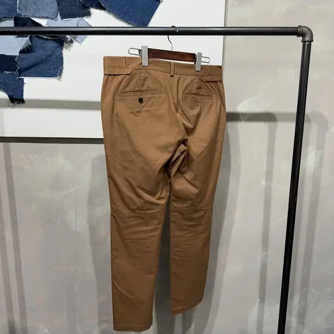 (34인치) 시스템옴므 한섬 클래식 캐주얼 면바지 치노팬츠 상품이미지3